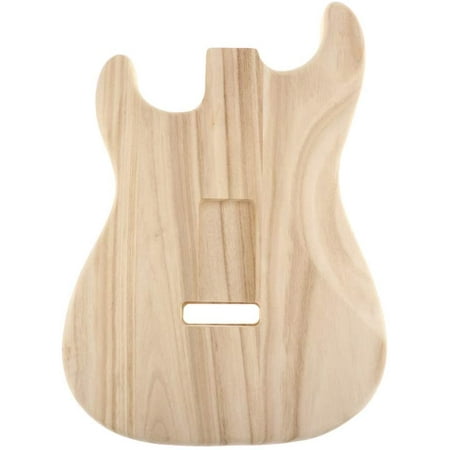 gazechimp Unfinished Guitar Polished Body Sycamore Wood for ST Guitar DIY Material Luthier Tool gazechimp Unfinished Guitar Polished Body Sycamore Wood for ST Guitar DIY Material Luthier Tool
